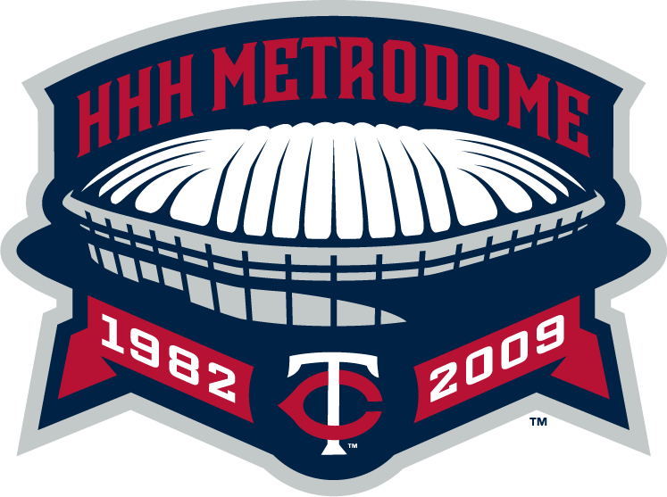 Minnesota Twins 2009 Stadium Logo vinyl decal